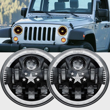 Coppia Fari LED 7" Pollici DRL