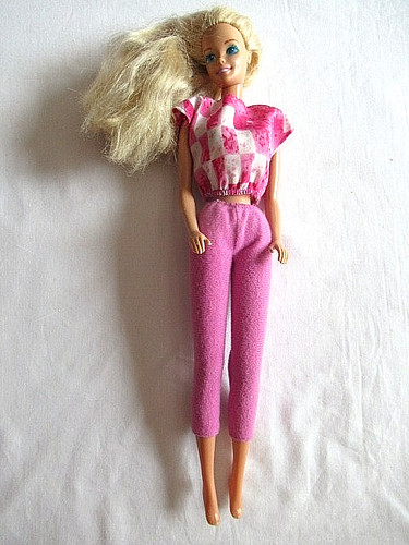 Barbie pantalon rose et - barbie,