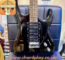 🎸RARA🎸 Tanglewood Rock 3 Chitarra elettrica~ Pickup HHH~ Black Sparkle~ anni 2000!