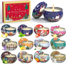12 Pezzi Candele Profumate