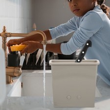  Organizer Lavandino Portautensili Da Cucina Rastrelliera Del Lavello