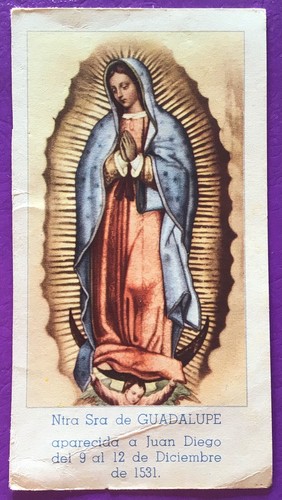 Santino holy card - holy, card,