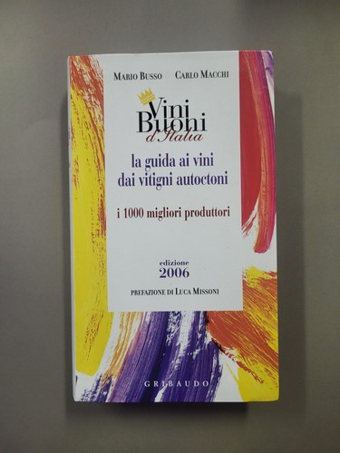 Libro vini buoni italia 2006 - libro,