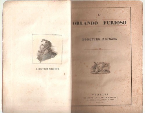 Libro orlando furioso di - libro,