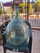 Damigiana in vetro da 54 litri antica da Giardino per Arredamento di decorazione