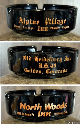 Vtg advertising ashtray old - advertising,