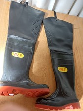 STIVALI WADERS SICOR PVC NERO VIGILI DEL FUOCO VVF n 41