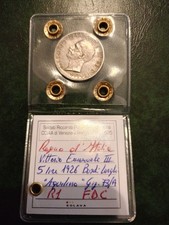 5 Lire Aquilotto 1926 Rara