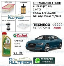 KIT TAGLIANDO 4 FILTRI E OLIO
