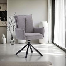 Sedia sala da pranzo girevole