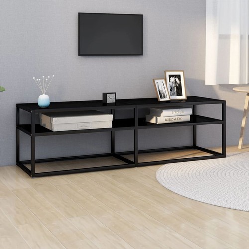 Vidaxl mobile porta nero - vidaxl, tv