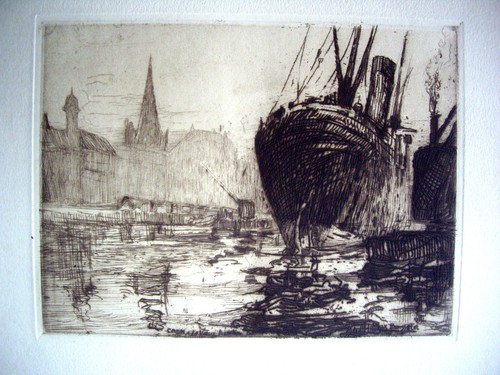 Caen vieux bassin eau - le, bassin.