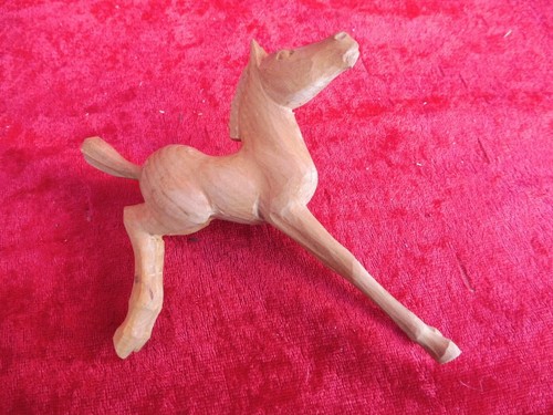 Bella piccola figura legno - figura,