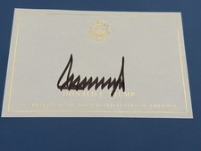 Donald Trump Signed Save