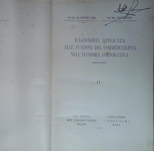 Ragioneria applicata alle - ragioneria,