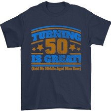 T-Shirt Da Uomo 50 Anni 100%