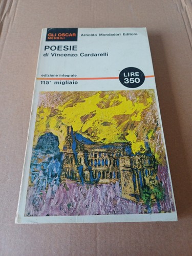 Vincenzo cardarelli poesie - cardarelli,, 'poesie'