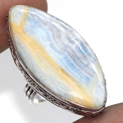 Anello etnico scheelite - , blu