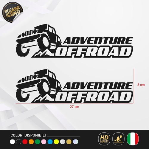Kit adesivi adventure jeep - adesivi,