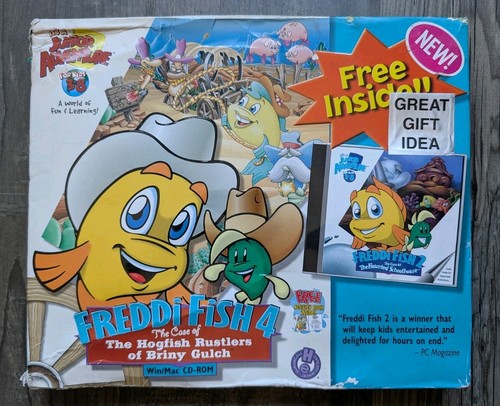 Freddi fish big box - box, +