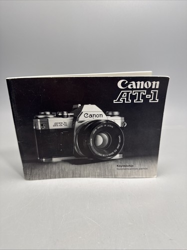 Canon käyttöohje e4 - at-1, #e4