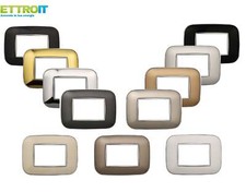 Placca Serie Moon Orbis Oval