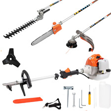 DECESPUGLIATORE A SCOPPIO MULTIFUNZIONE 4 IN 1 CON TAGLIASIEPE TAGLIARAMI 52CC