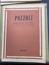 Pozzoli Solfeggi Cantati Con