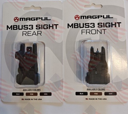 Mbus3 black sight set - sight, gen