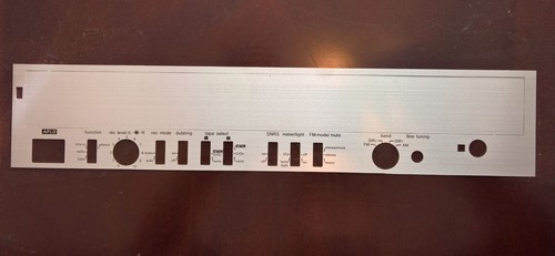 Sharp 777 front panel - sharp,