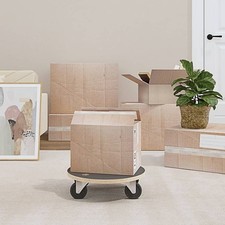Transport Trolleys 2 pcs Round