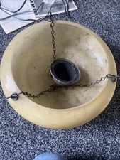 Luce ciotola vetro vintage 