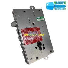 SERRATURA PORTA BLINDATA A CILINDRO EUROPEO MOTTURA PER CISA 4 PISTONI  SERIE82