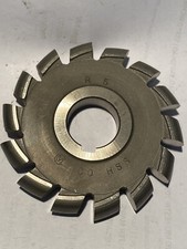 FRESA A DISCO RAGGIATO Profilo Semicircolare Convesso Diam.80xR5 FORO DIAM.22