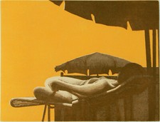 DINO BOSCHI - Signora di mezza età - 1972 incisione originale firmata numerata 