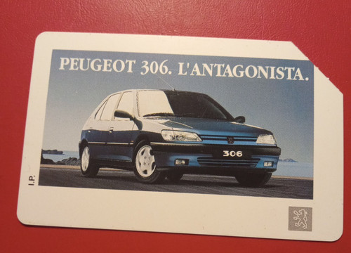 Scheda telefonica peugeot 306 - scheda,
