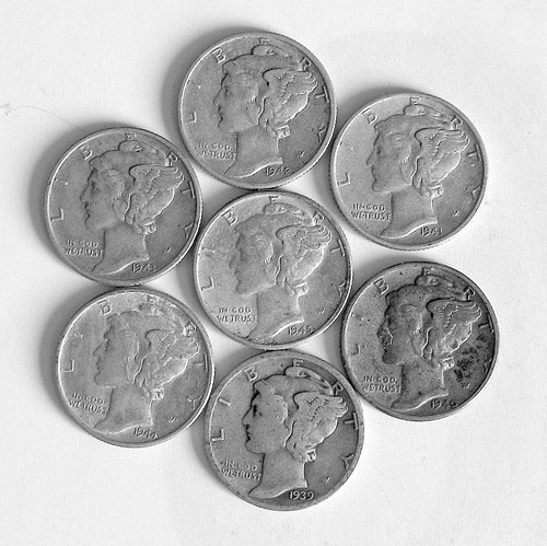 Mercury dimes 10 - 👀,