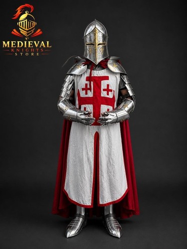 Tuta cavaliere templare con - tuta,