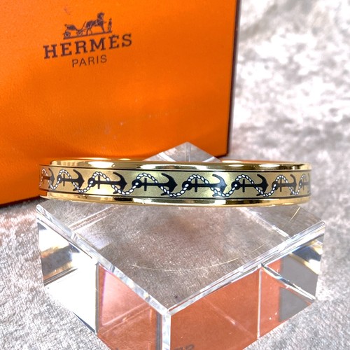 Bracciale hermes vintage nero - hermes,