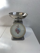 Bilancia cucina vintage Viceversa World Collection 2kg metallo e acciaio