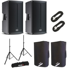 FBT X Lite 112A Coppia Diffusori + Proel FRE300KIT 2 stativi + FBT 2Cavi+ 2Cover
