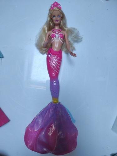 Barbie sirena mattel 2013 - 2013, con