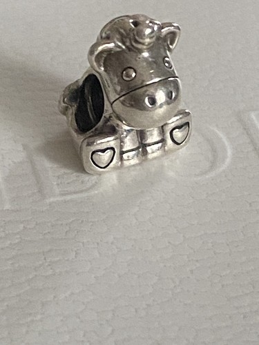 Charm pandora bruno unicorno - pandora,