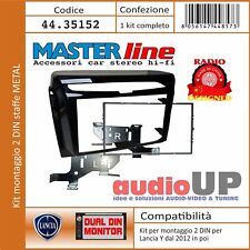 MASCHERINA RADIO 2 DIN CON STAFFE PER RADIO EURO 6,2 E CHINA 7" LANCIA Y DA 2012