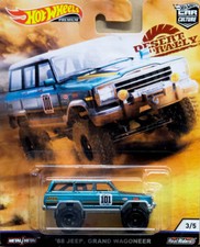 Jeep Grand Wagoneer '88 Desert Rally 3/5 auto cultura 1:64 Hot Wheels FYN70 FPY86