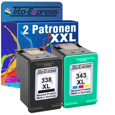 2 cartucce stampante HP 338 &