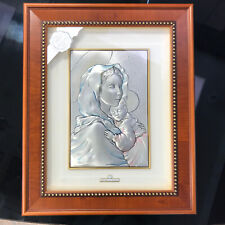 QUADRO CAPOLETTO, Madonna su lastra in argento 925, linea Acca cm 40 X 49 A10