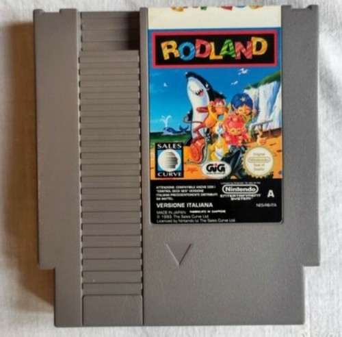 Nintendo nes gioco rodland - gioco,