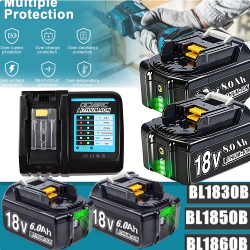 2pack 18v for - makita, 12.0ah