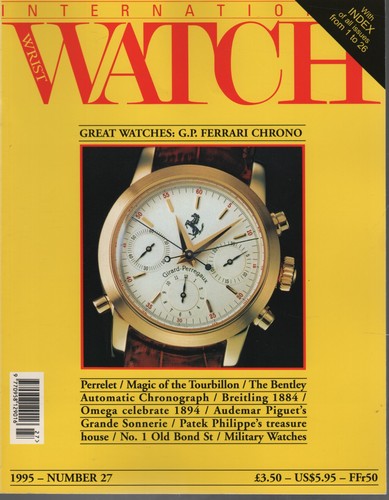 International wrist watch - international,